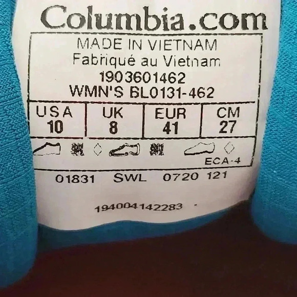 Columbia Facet 15 Trail Sneakers | Women’s 10 | Blue - Picture 16 of 16